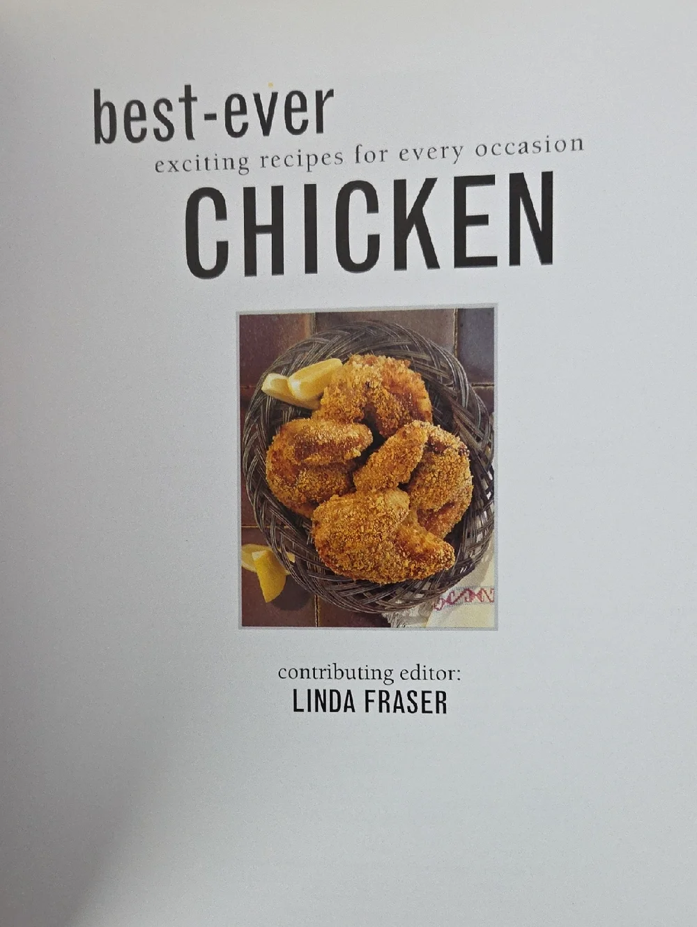 Paper Back ...best-ever Chicken Cookbook -